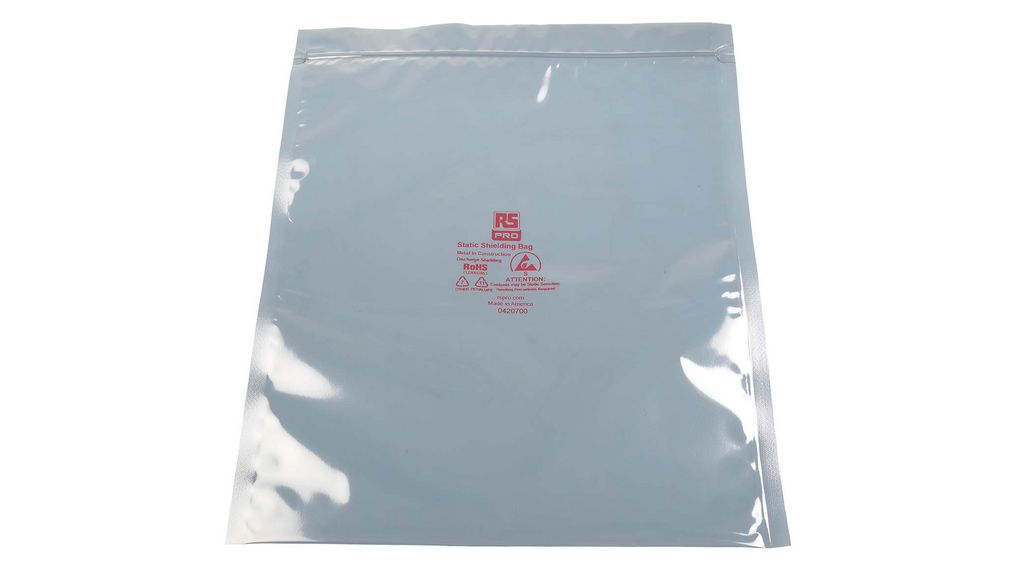 Statisk skärmpåse, 254 x 305mm, Paket med 100 delar